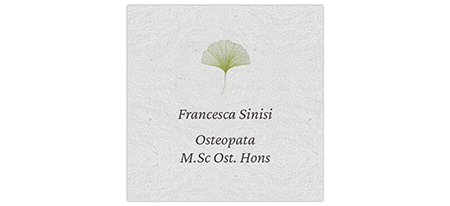 Francesca Sinisi - Osteopata